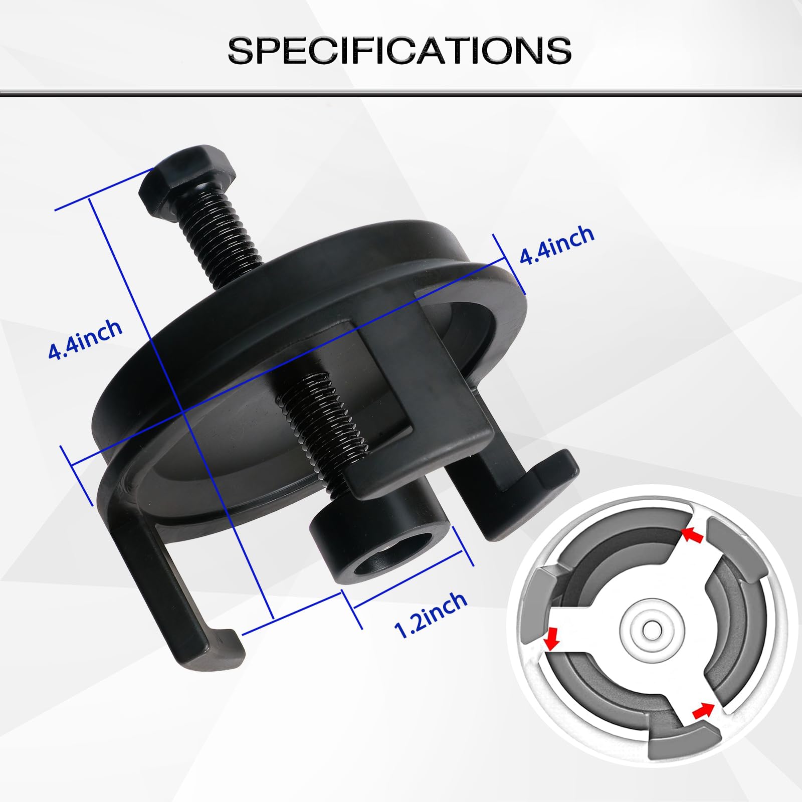 25264 Harmonic Balancer Puller For GM, LS Crank Pulley