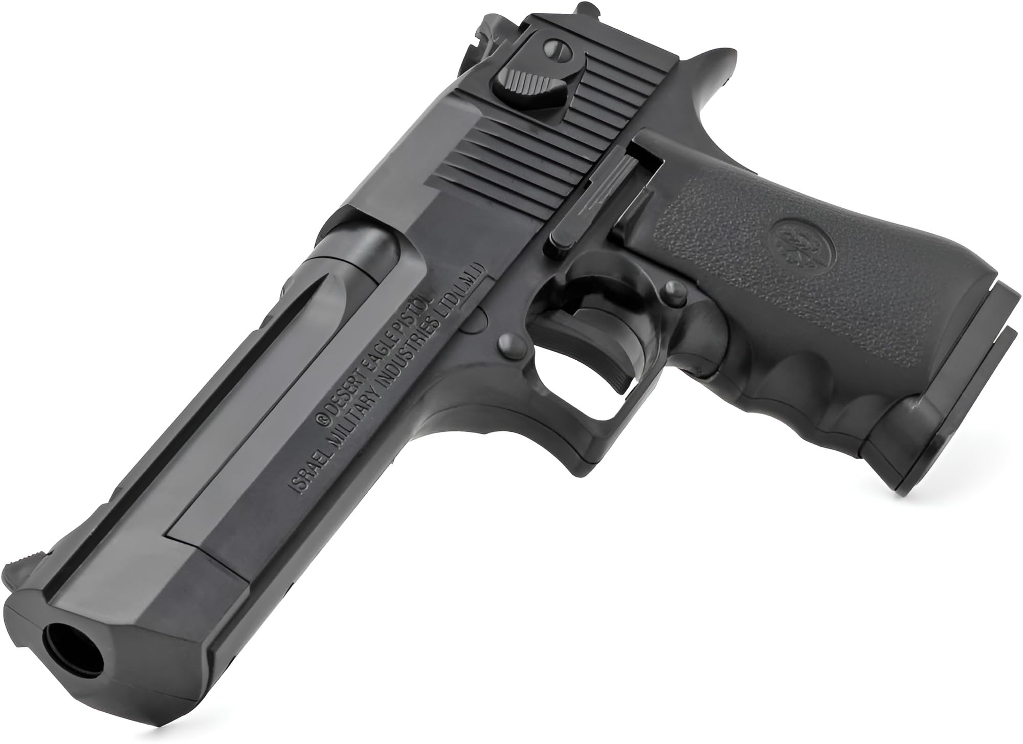 B.W. Softair Gun Airsoft Pistole | Desert Eagle - Schwarz | 21,5cm. Inkl. Magazin & unter 0,5 Joule (ab 14 Jahre)
