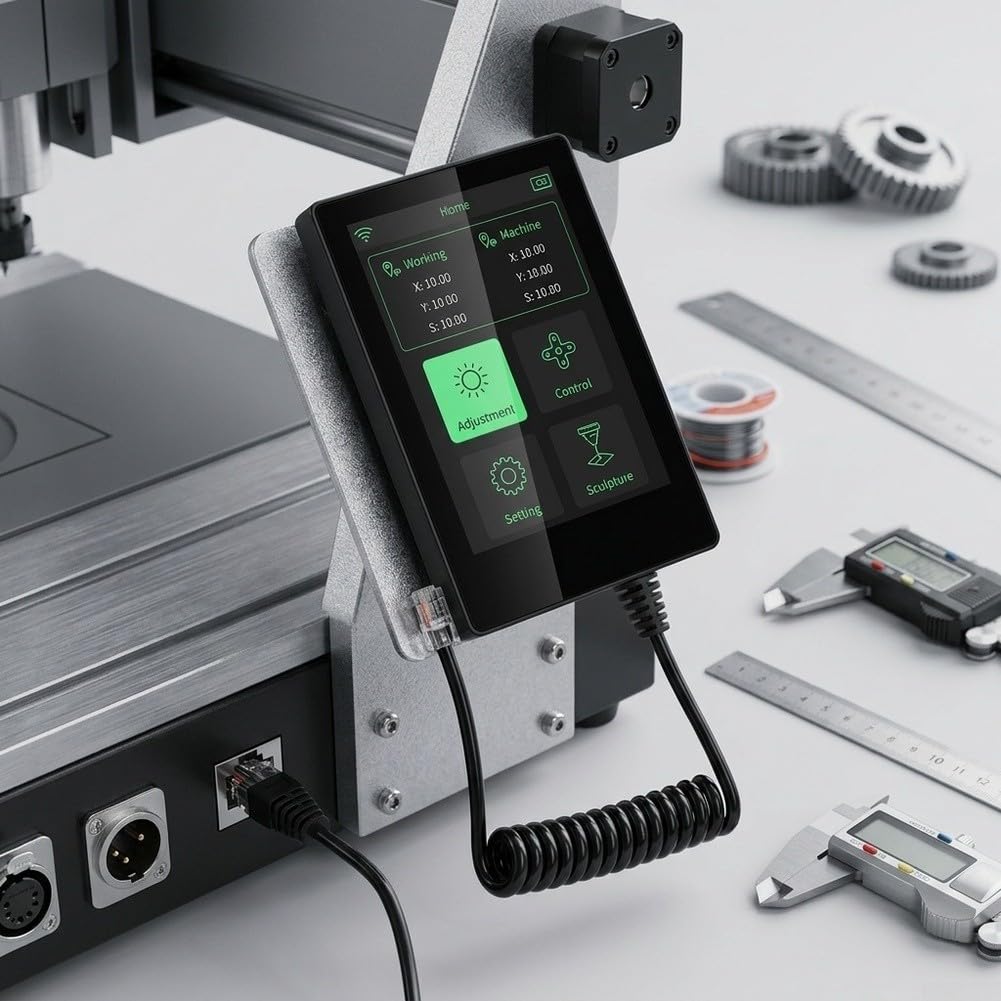 3,5 pollici TFT touch screen controller offline per incisione