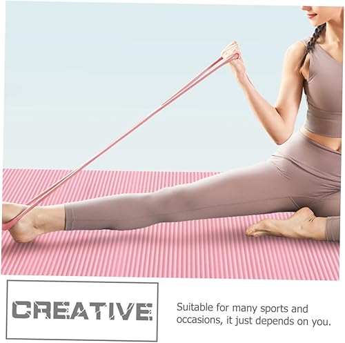 Miniatura 7 de BESPORTBLE 2 unids 8 figura 8 tensor yoga goma banda 8 figura desarrollador pecho herramienta construcción yoga resistencia