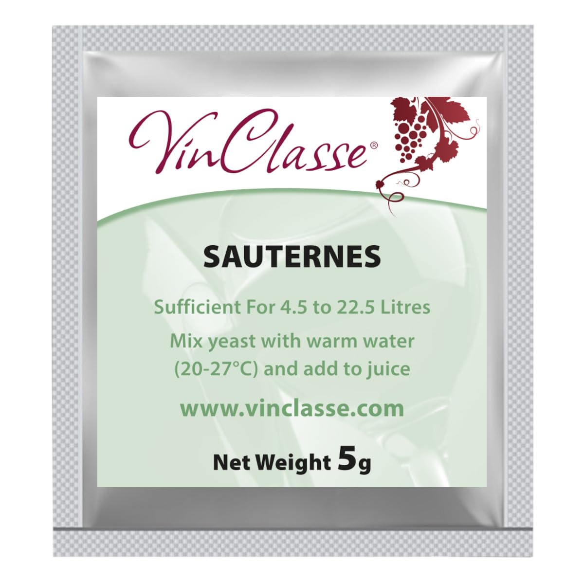 Vinclasse Sauternes Yeast - 5 Gram Sachet