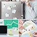 Push Pin Magnets - Tiergrade 60 Pack 7 Assorted Color Strong, Office, Use at Kitchen Home and School Classroom, for Refrigerator Dry Erase Board and Whiteboard.