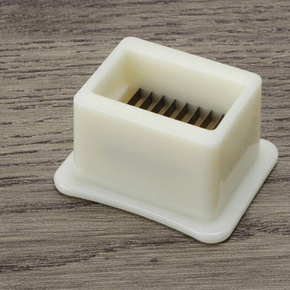 Cabilock 2Pcs Green Bean Vegetable Runner Slicer Beans Cutter Stringer Remover Peeler Grater Vegetable Veggie Chopper for Home Kitchen (Beige)