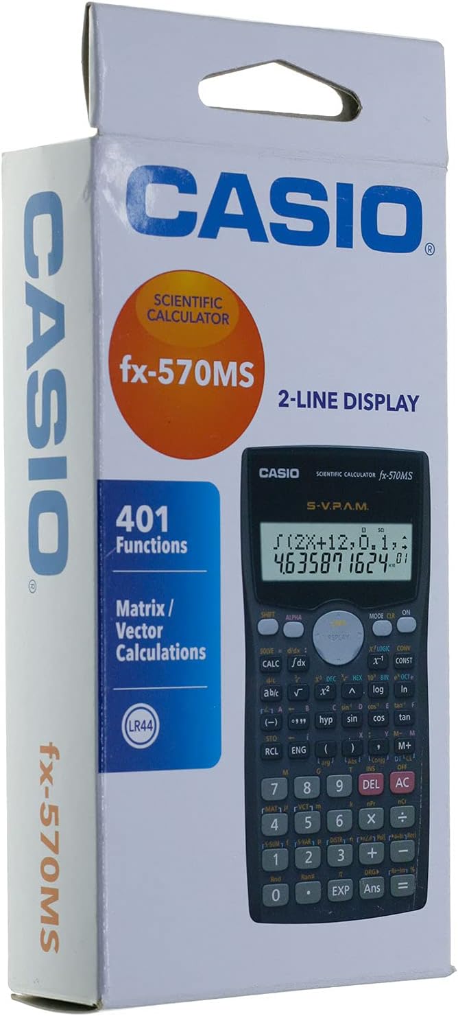 Compra CASIO FX-570MS-N Calculadora Científica en Ucompra El Salvador