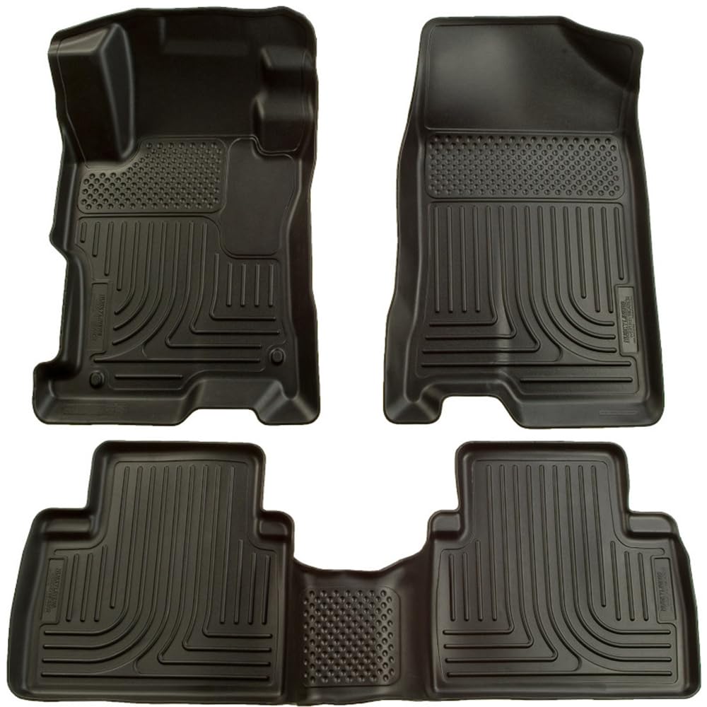 Husky Liners Weatherbeater Floor Mats Fits 2006-2009 Ford Fusion FWD Mercury Milan FWD 2007-2009 Lincoln MKZ FWD Front