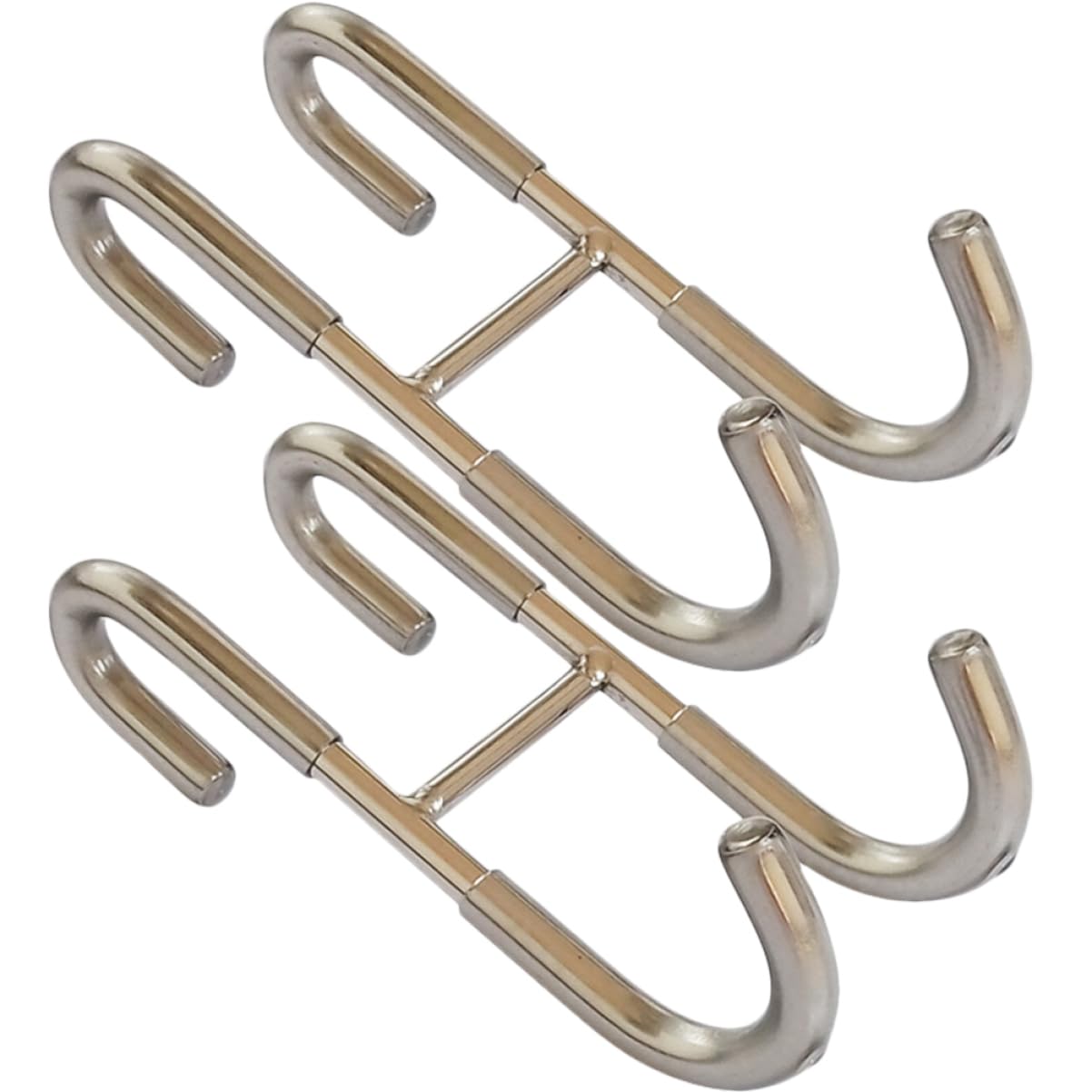 HOOTNEE Removable Shower Hooks for Bathroom Pack Stainless Steel s Hooks Over Door Towel Racks No Hole Punching Required
