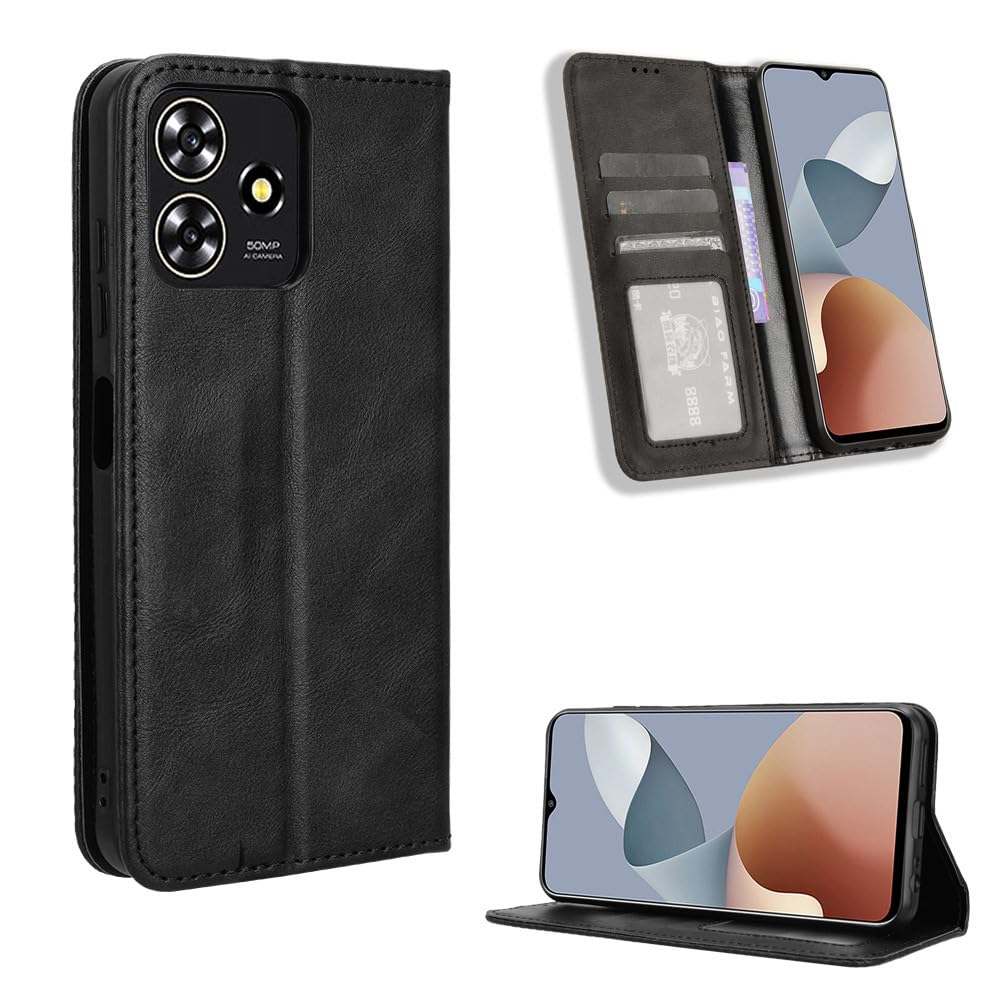 PEIYE Cover Pelle per Realme 9 5G (6.6)/ Realme 9 PRO