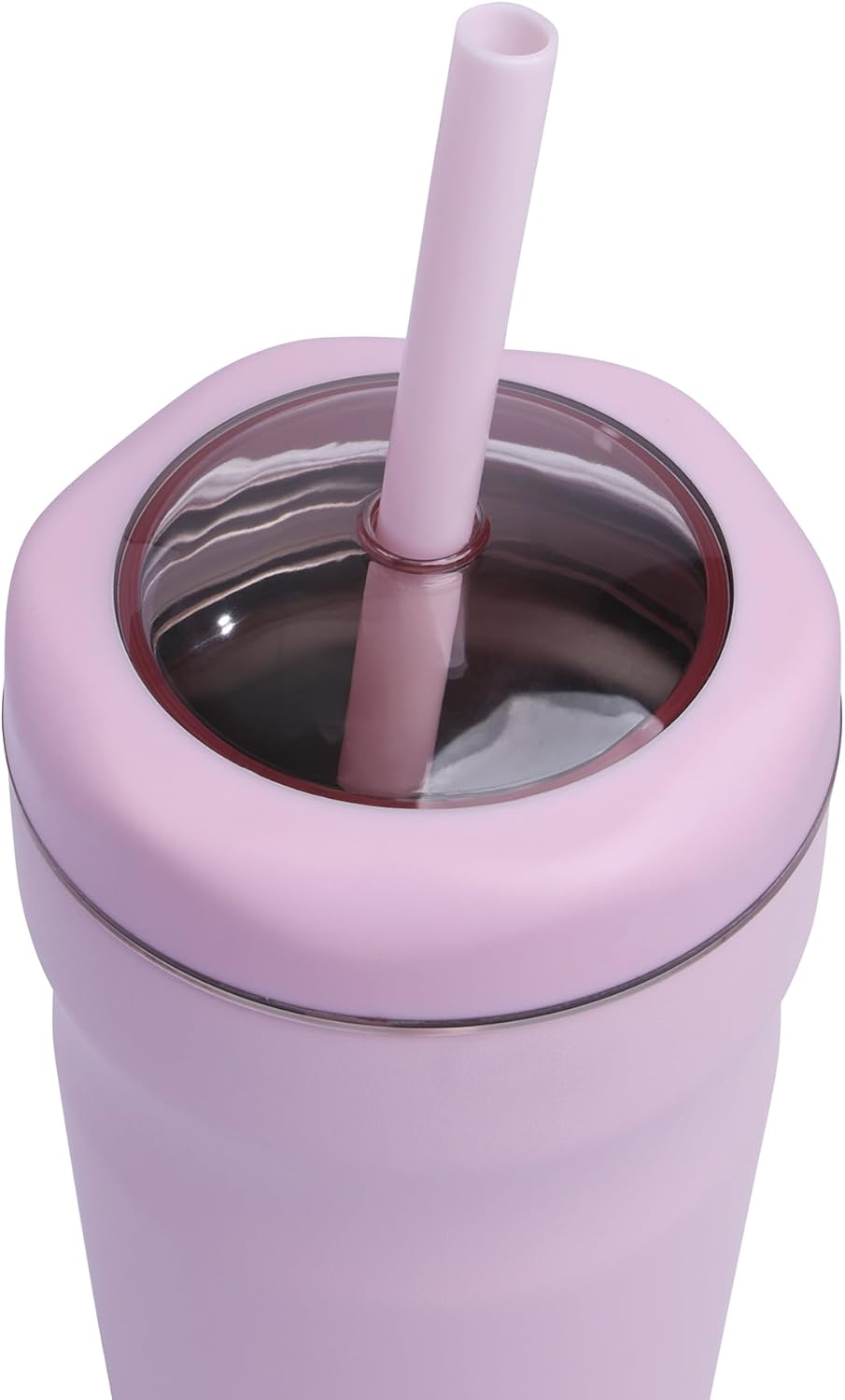 Hydragear Breaker Stainless Steel Tumbler with Tritan Lid and Reusable Straw - 24 Oz - Pink Salt - Image 4