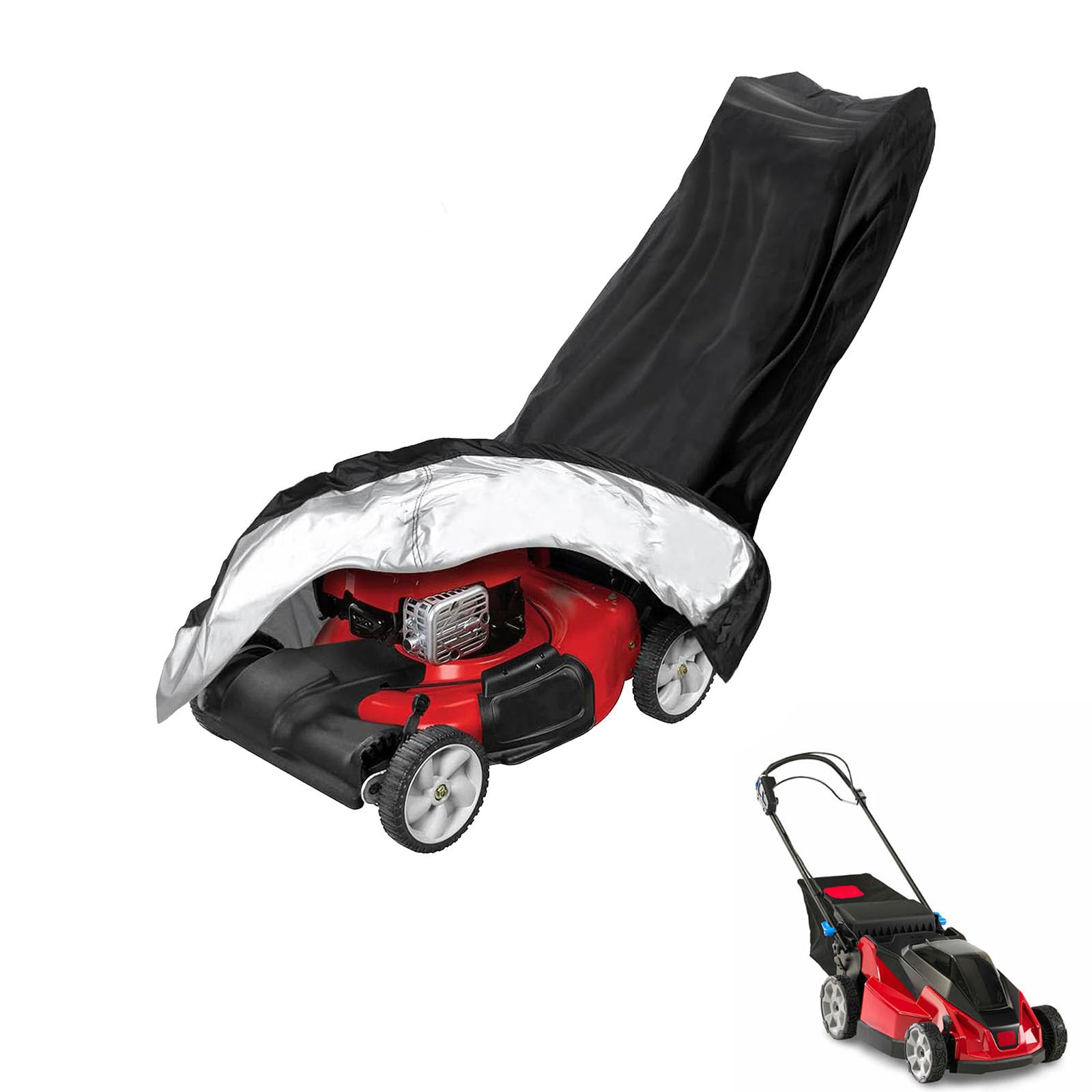 lawnmower cover Compatible with Toro 21620 ,waterproof and sun,suitable for indoor and outdoor use all year round, comes with a storage bag — image 1