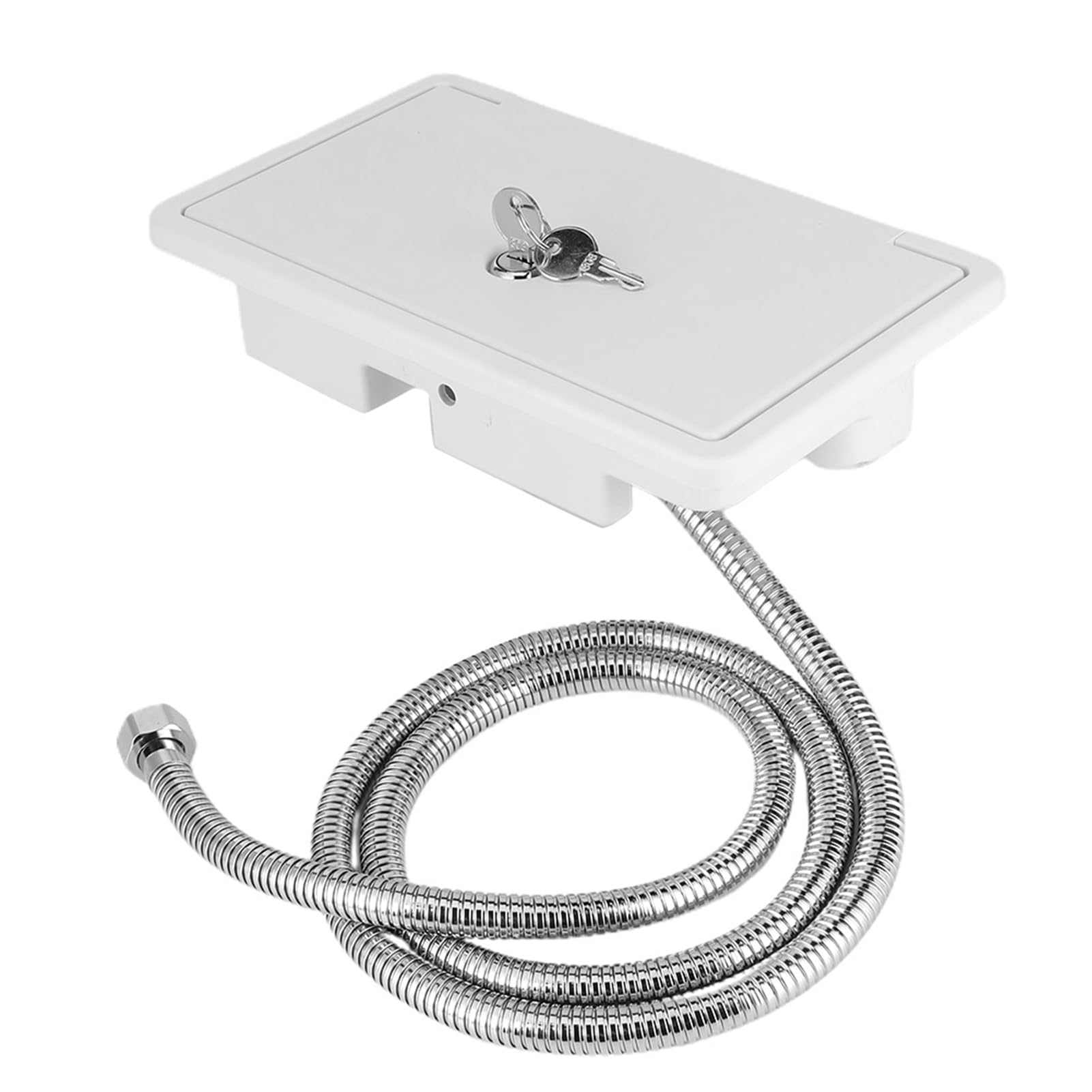 Ducha de Camping ,Caja de ducha RV para Caravanas Fabricada 267 x 157 x 107 mm para Caravana Autocaravana y Barco Marino