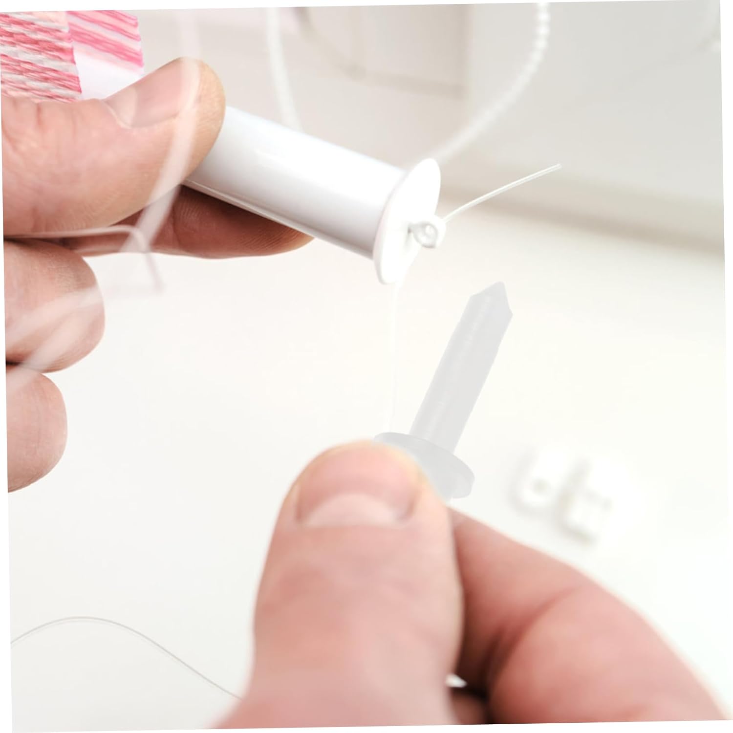 DOITOOL 5sets Plastic Shutter Repair Pins Louvers Parts Easy Install Shutter Replacement Pin Kit