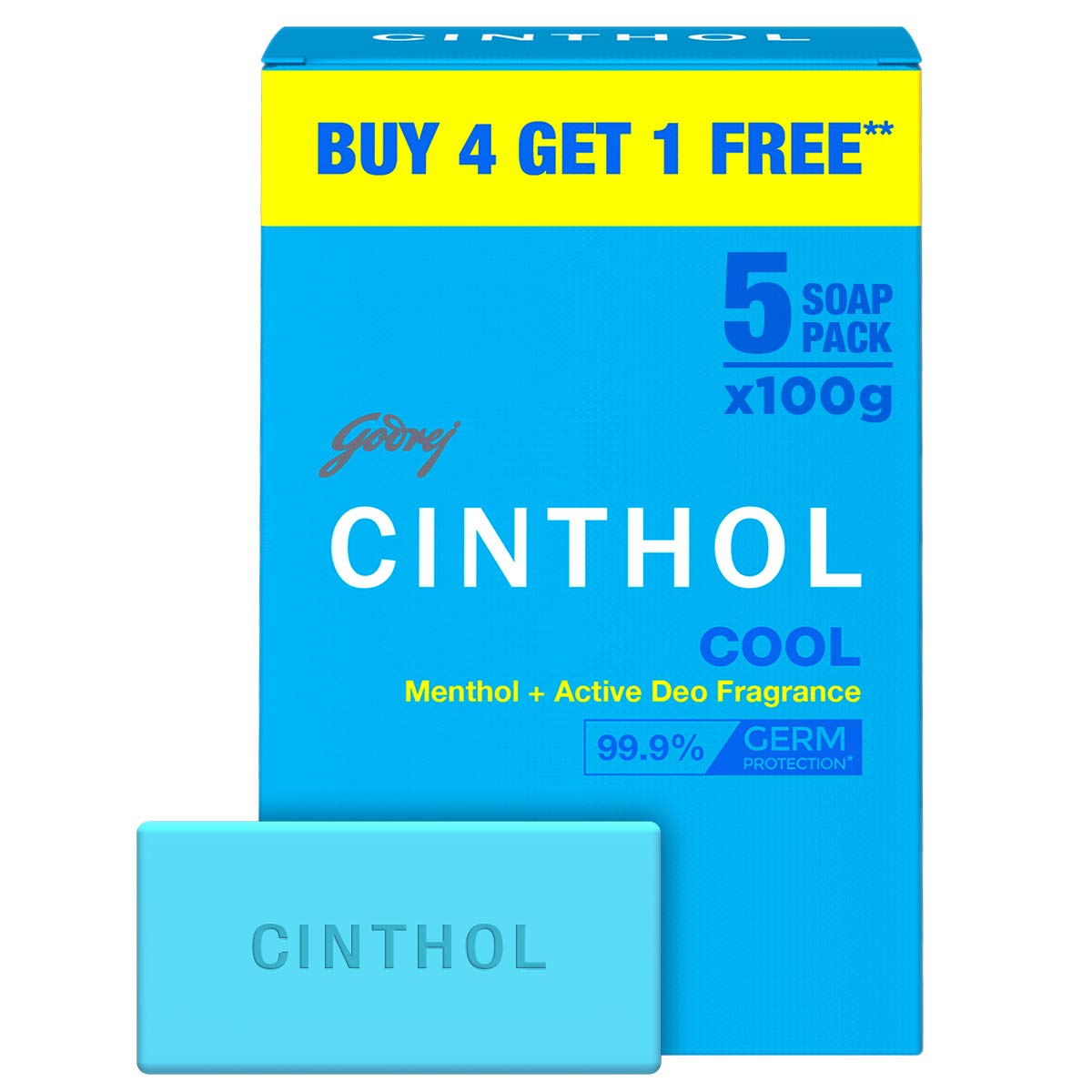 Cinthol Cool Soap, 100g (Pack of 5) | with Icy-cool Menthol | Soaps For Bath | Grade 1 Soap | For All Skin Types - Review, Price and Buying Guide