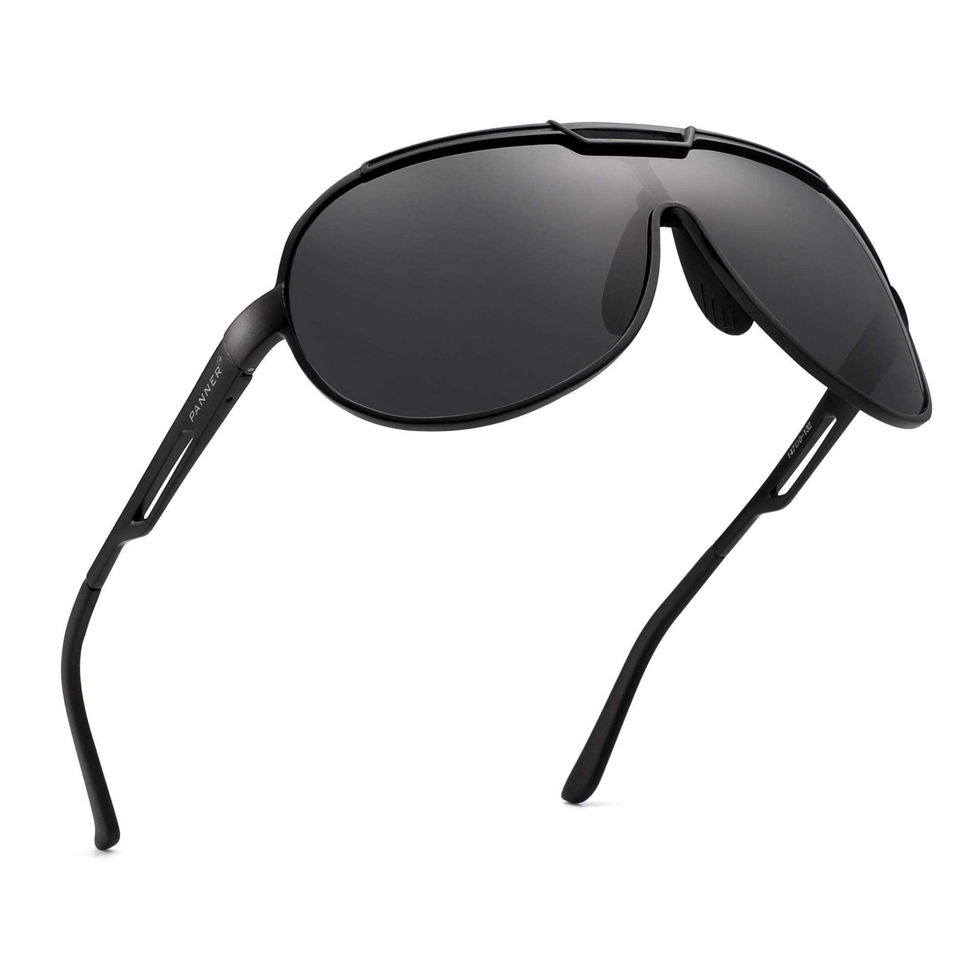 Men's Retro Aviator Polarized Sunglasses UV400 Protection Al-Mg Metal Frame Lightweight Outdoor