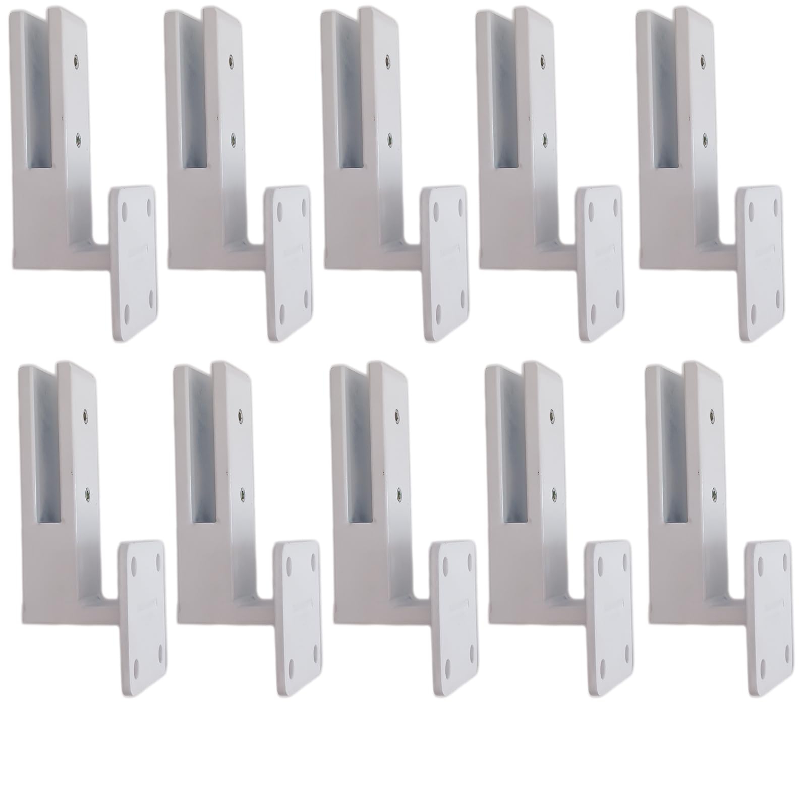 Poteaux de garde-corps pour verre 8-12 mm sur terrasse et balcon moderne