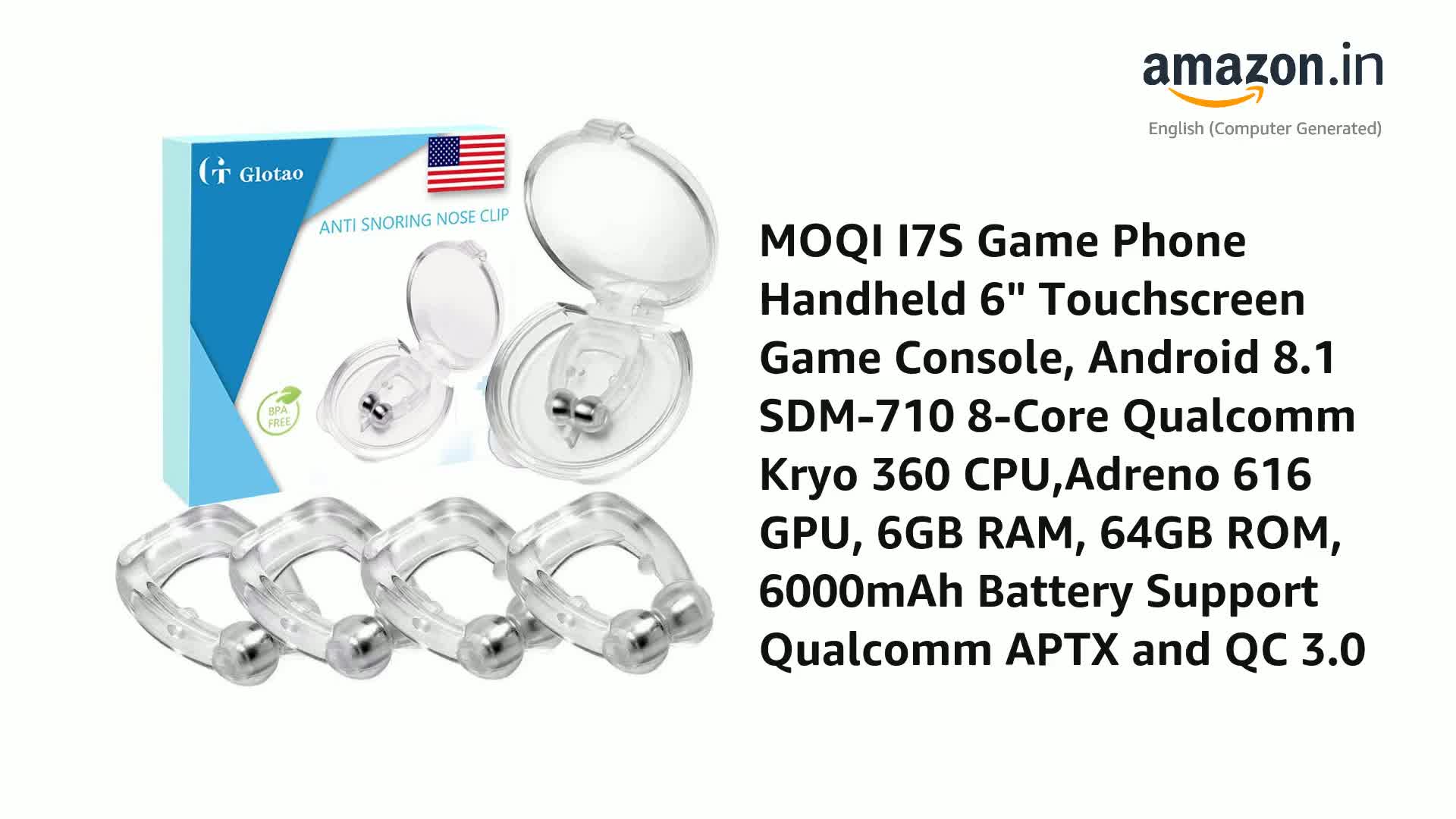MOQI I7S Game Phone Handheld 6