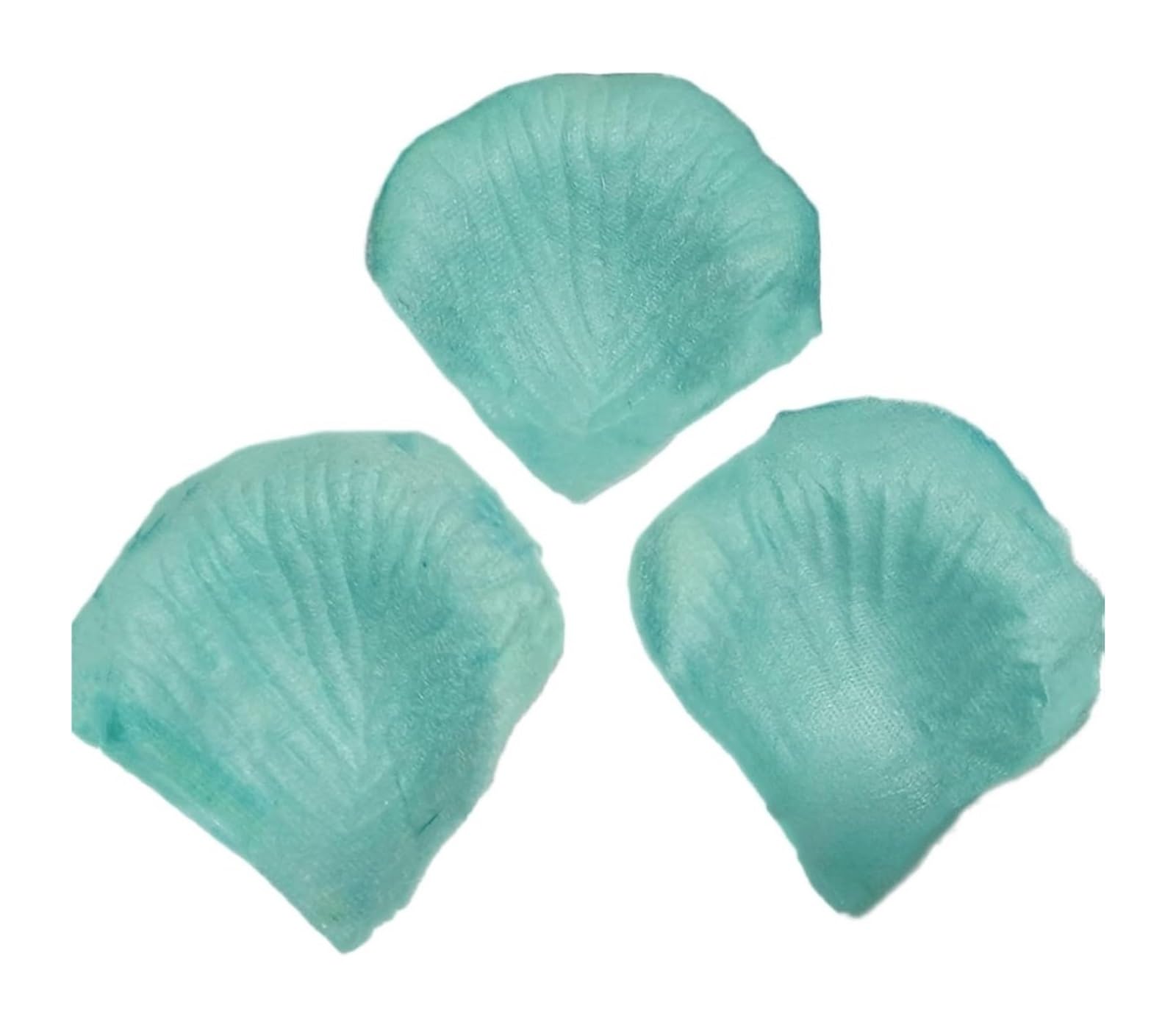 HIFRQVVC Artificial Flower Confetti, Fake Rose Petals Multicolor 5x5cm 1000/3000pcs For Wedding Party Walkway Carpet Bedroom(Lake Blue,3000pcs)
