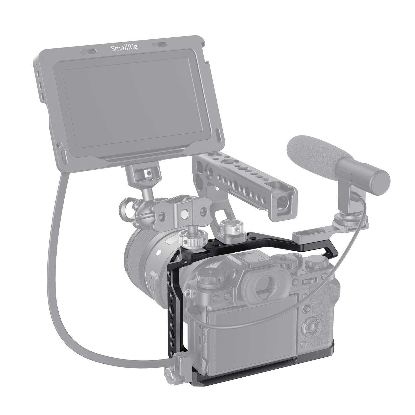 Smallrig X-T3 ケージセット SMALLRIG Camera Cage for Fujifilm X-T3, Aluminum Alloy Cage