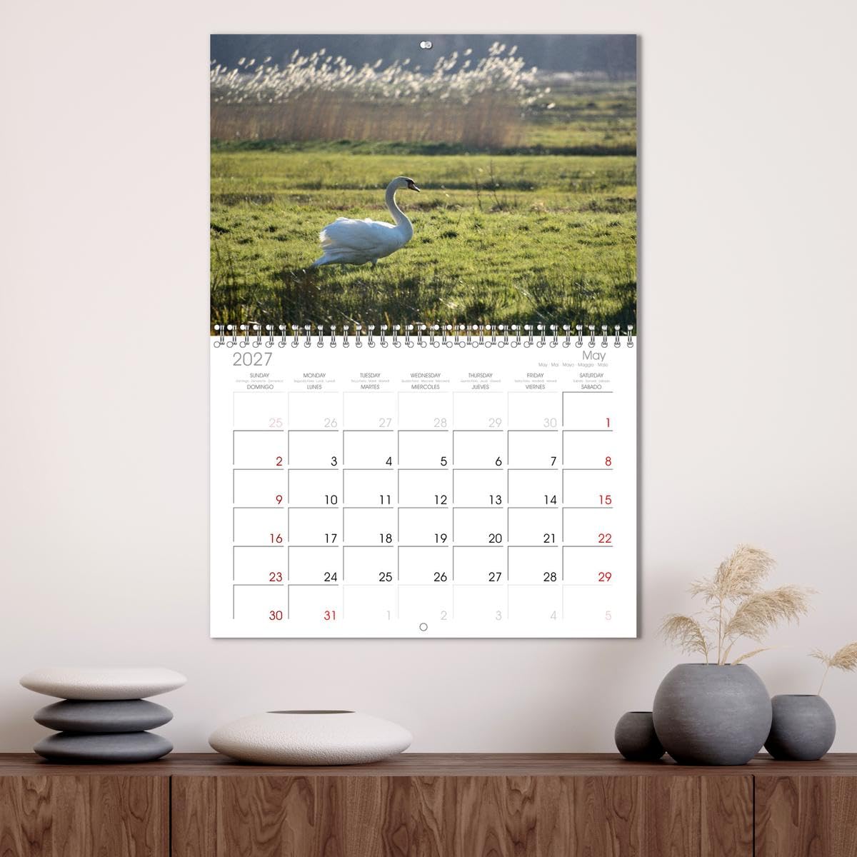 Calendar 2027 · Réserve naturelle de Wumme