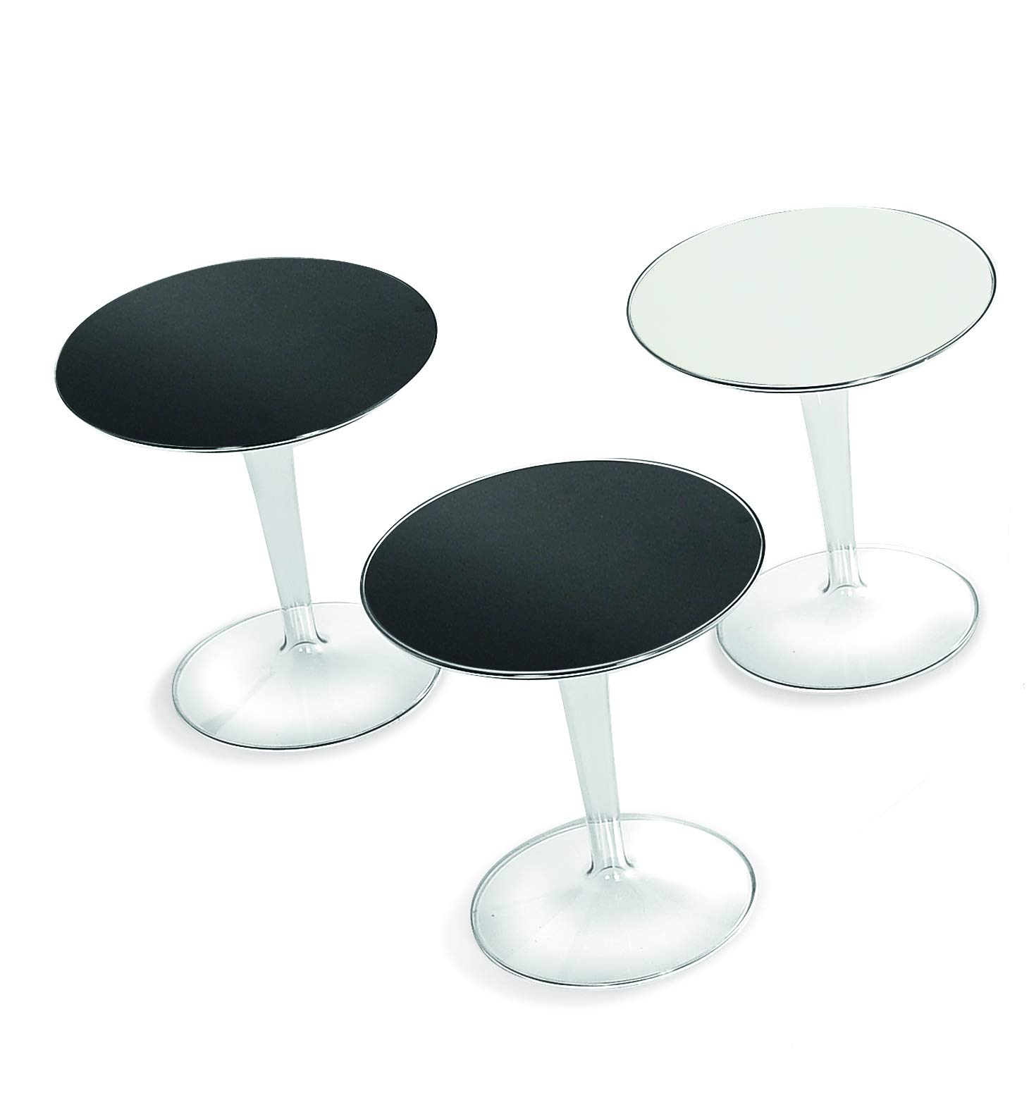 Amazon｜Kartell ティップトップ グロッシーホワイト φ48/H51cm SFTB
