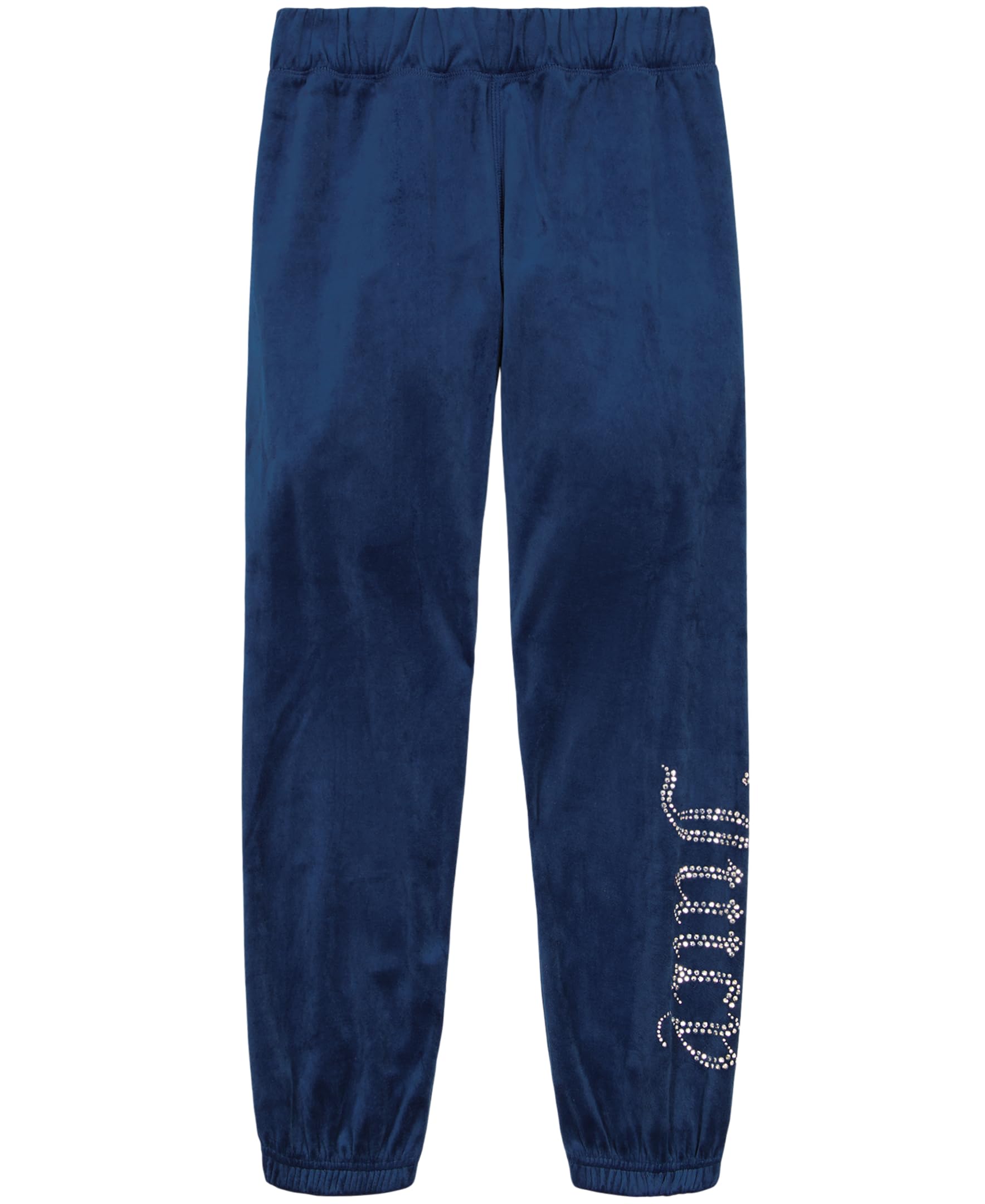 Juicy Couture Girls' Pull-On Plush Velour Jogger, Ribbed Waist &amp; Cuffs