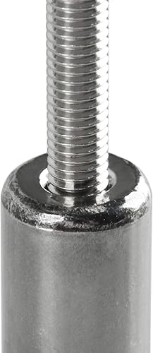 Miniatura 8 de Homend Soporte de tubo de acero inoxidable, abrazadera de soporte de tubo ajustable para tubo de 0.984 in de diámetro (34 pulgadas), juego de 2