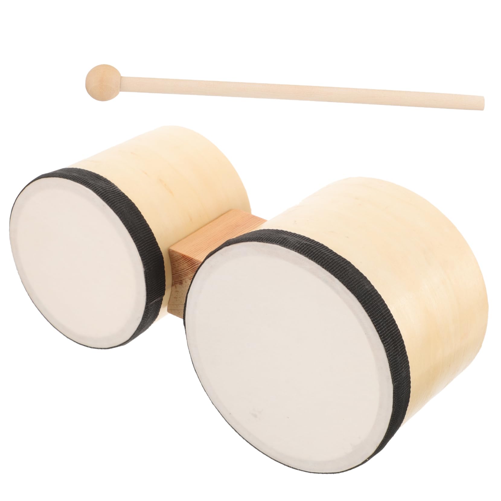 VANZACK Drum for Adults Percussion Instruments for Beginners Dance Classes Easy to Play with Drum Sticks Fine Polishing for Safe Use