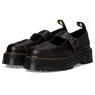 Dr. Martens Addina Leather Platform Shoes Women