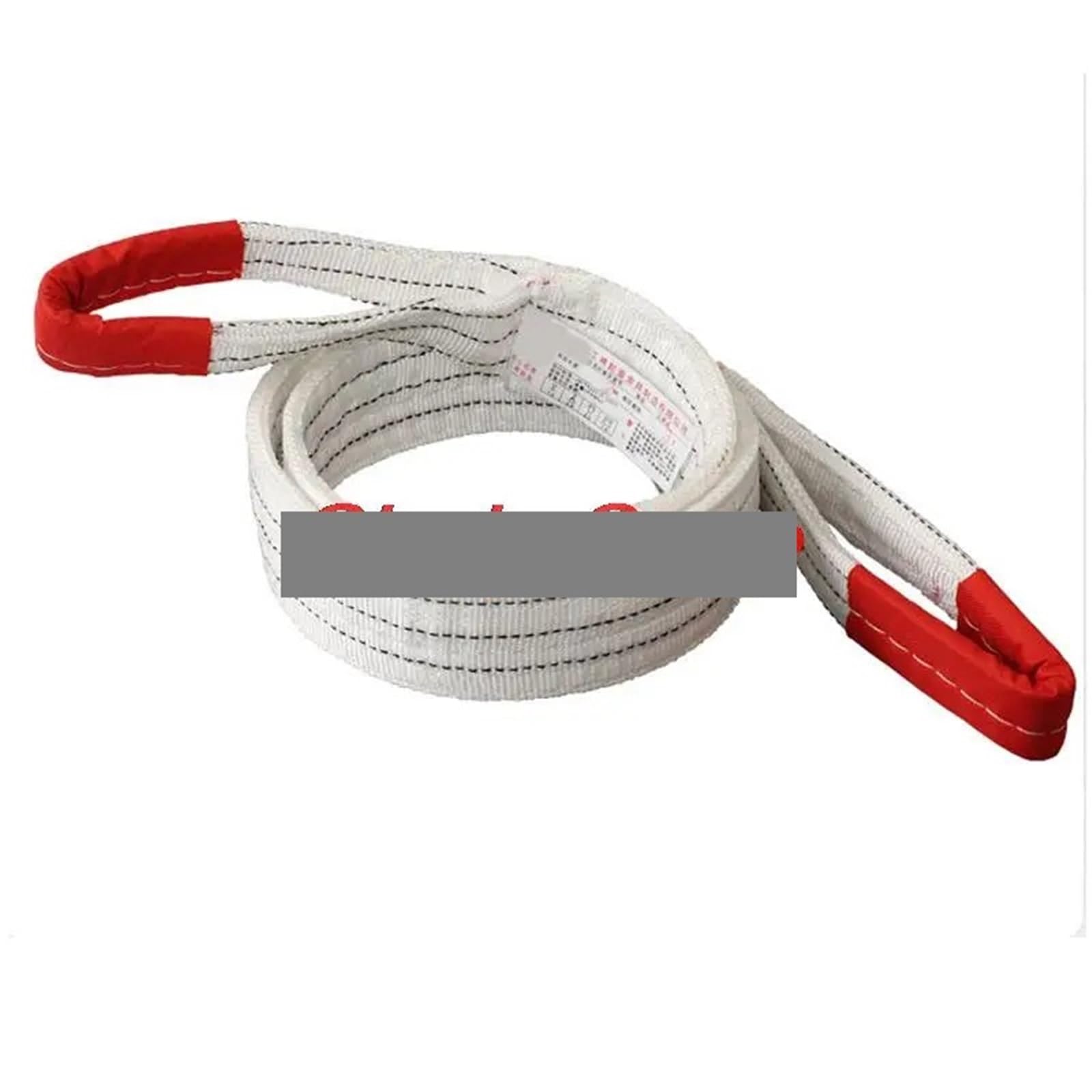 Bandschlingen 4-lagige geflochtene Flachhebe-Anhängerschlinge WLL 1-2T | 2 Ton Length 3.0m