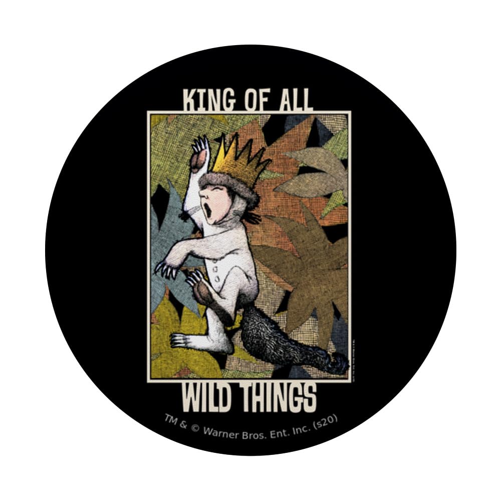 Where the Wild Things Are King of All PopSockets PopGrip Intercambiabile
