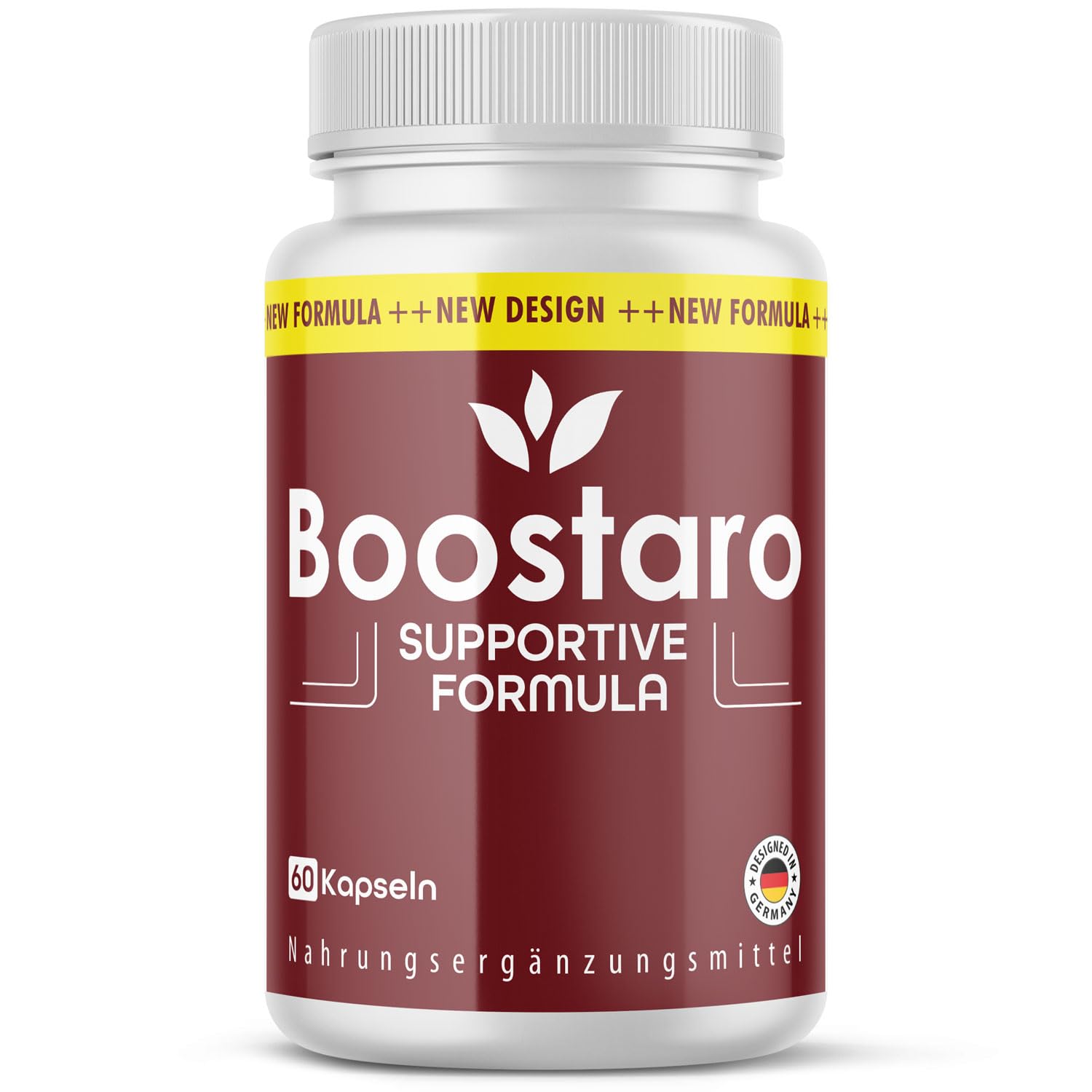 Boostaro Kapseln - mit L-Arginin, L-Citrullin - Kraft für den aktiven Mann - 60 Kapseln