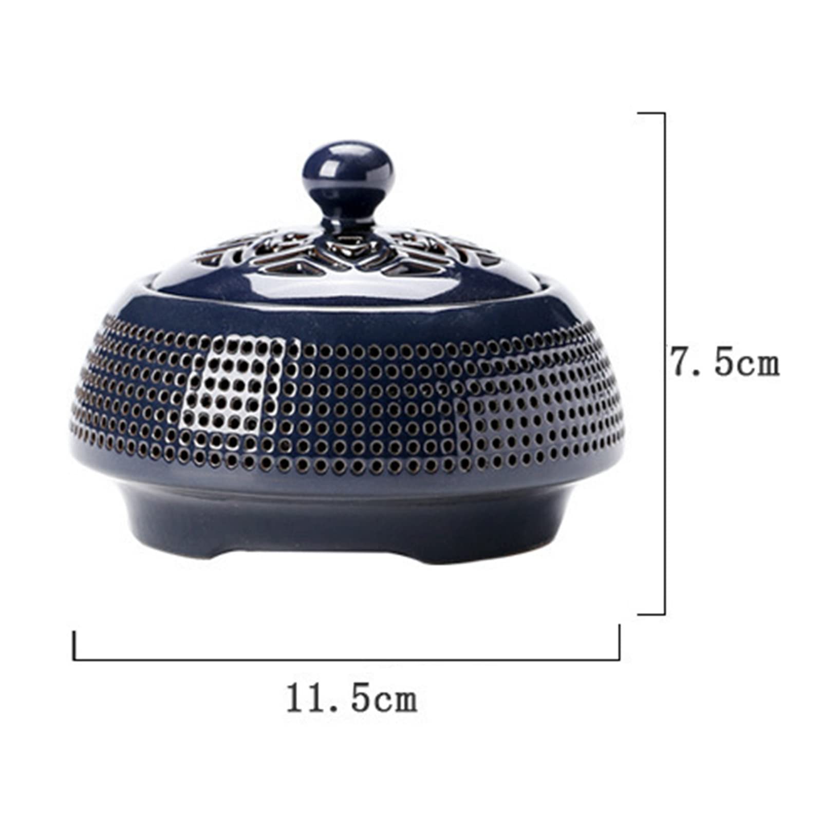 Bruciatore Incenso Elettronico Con Timer E Display Digitale, Temperatura Regolabile 60-520°C, Per Oli Essenziali E Resine
