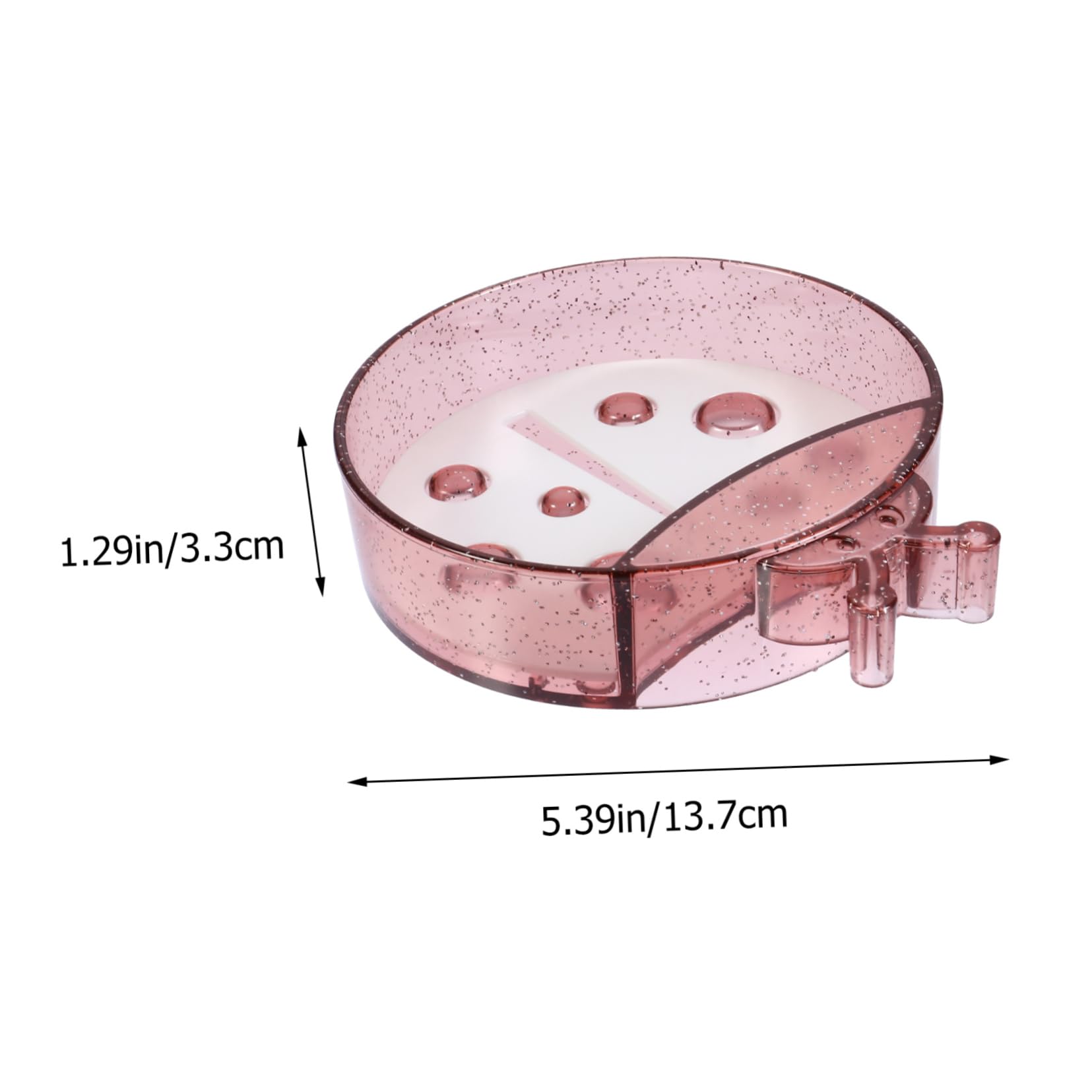 Alipis 3pcs Creative Cartoon Beetle Soap Holder Lovely Soap Storage Case for Bathroom and Kitchen Drainage Design and Fun Dish for Daily Use