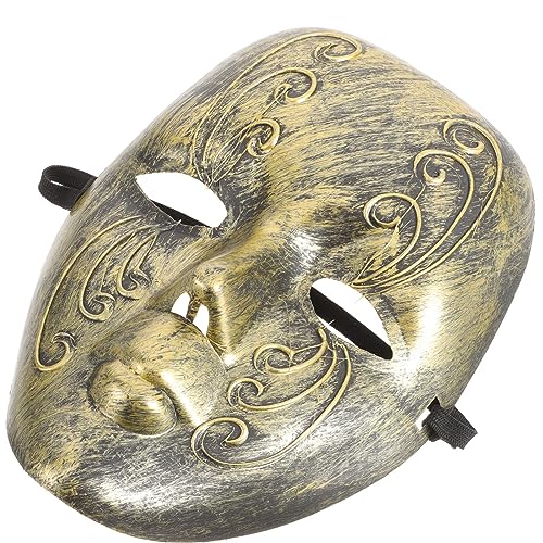 Beaupretty Halloween Mask Full Face Masquerade Mask Party Mardi Gras Masks Vintage Venetian Masks for Carnival Halloween Masquerade Party
