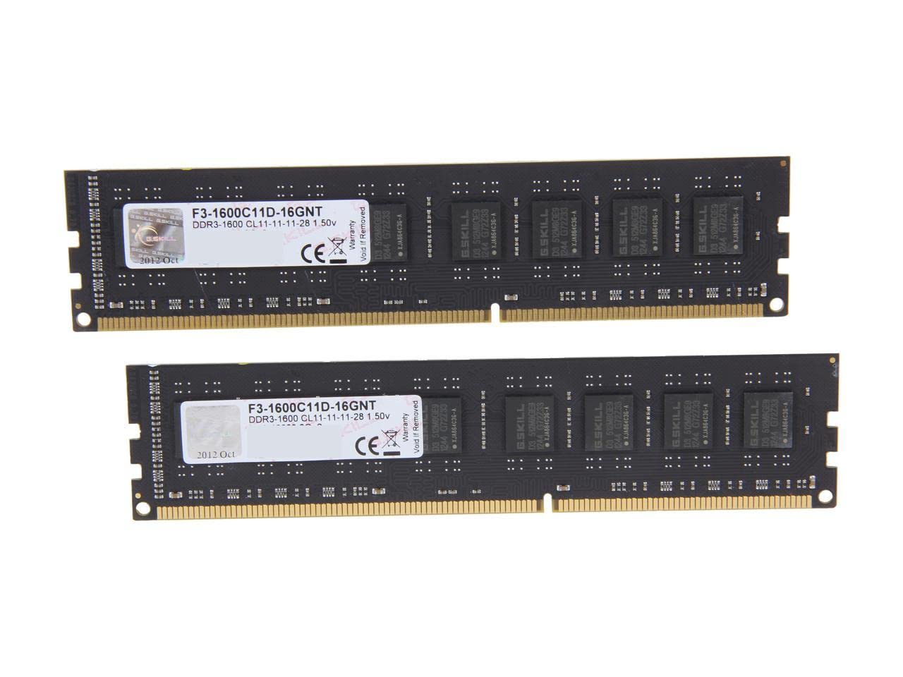Amazon.co.jp: G.Skill Value Series 16GB (2x8GB) DDR3-1600MHz CL11