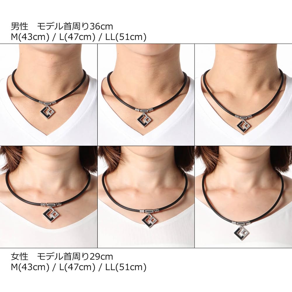 Colantotte Tao Necklace AURA, black, Sports & Outdoors - Amazon Canada