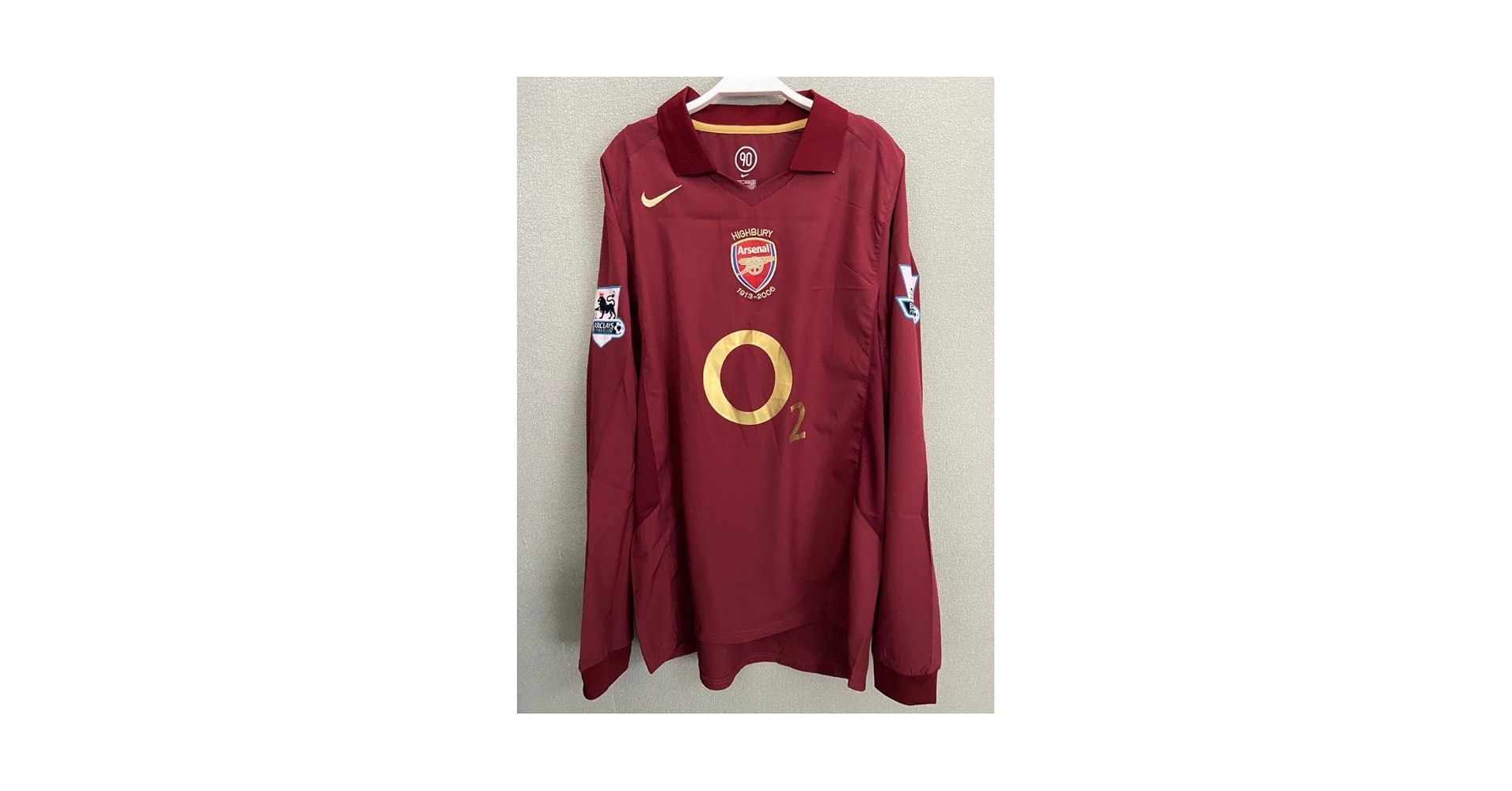Amazon.co.jp: 05-06 Arsenal アーセナル 14番 アンリ HENRY