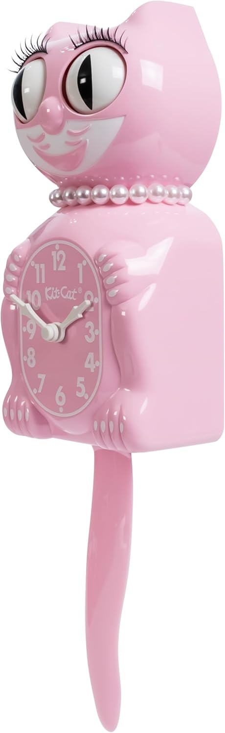 Kit Cat Klock Bubblegum Pink Limited Edition Lady