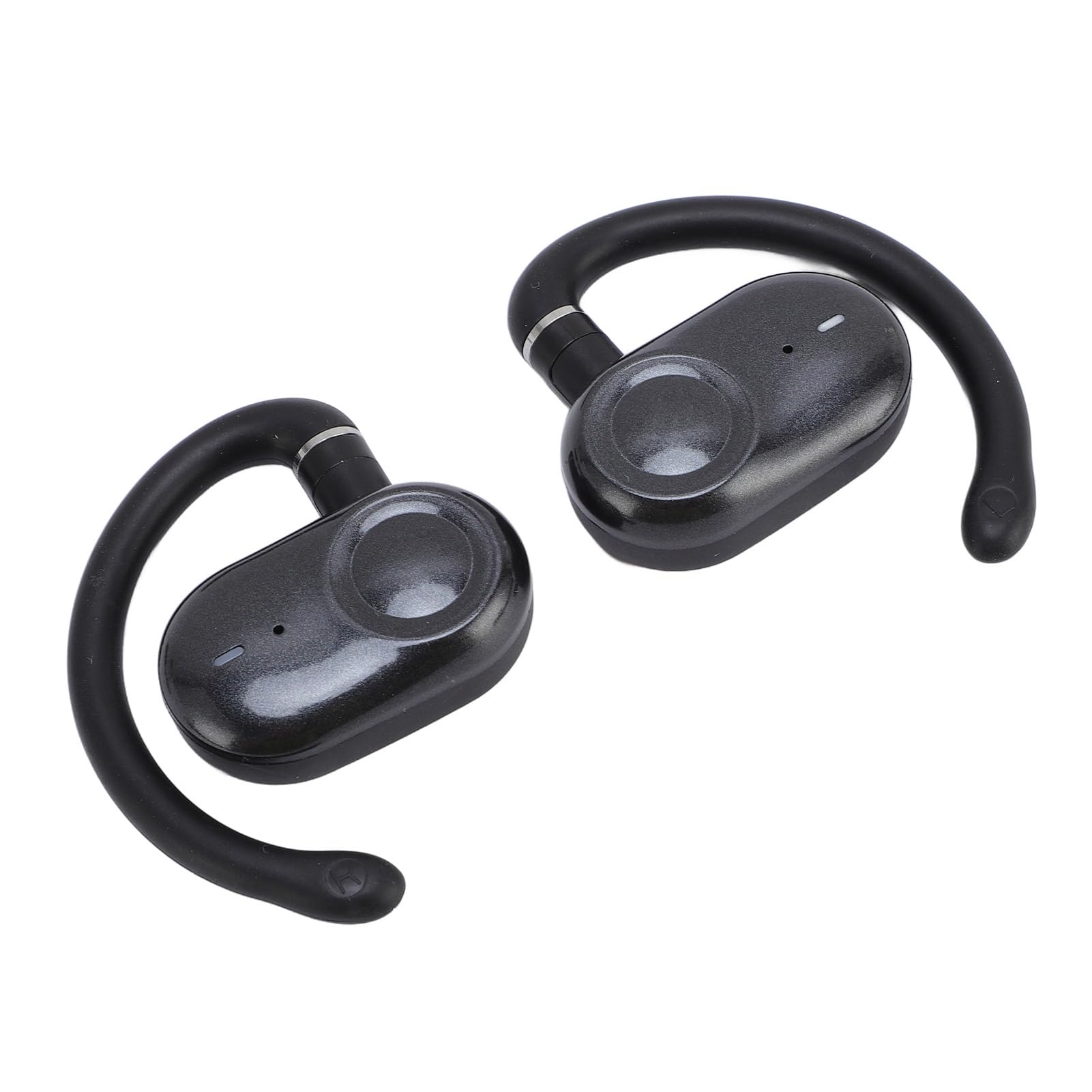 Jiawu Auricolari per Traduttori Avanzato Bluetooth 5.4 HD per Viaggiatori Auricolari per Traduzione in 144 Lingue con APP di Riduzione del Rumore Traduzione per Professionisti (BLACK)