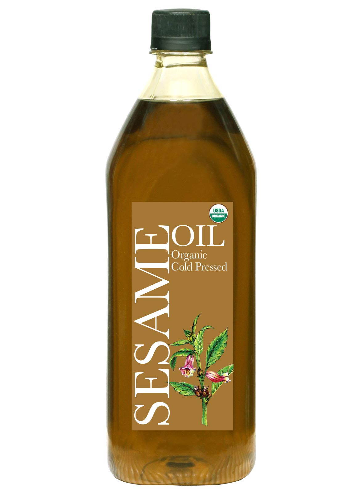 Daana Sesame Oil: CERTIFIED USDA ORGANIC, EXTRA VIRGIN, COLD PRESSED, 34 fl oz