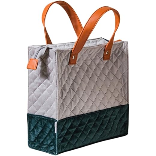 Nestasia Velvet Quilted Lunch Bag 320ml