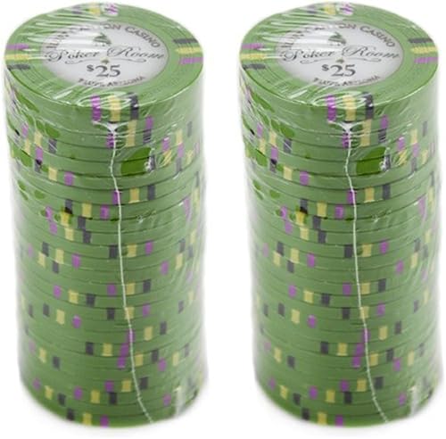 Miniatura 6 de Claysmith Gaming Bluff Canyon Poker Chip Heavyweight 13.5-gram Clay Composite  Pack of 50