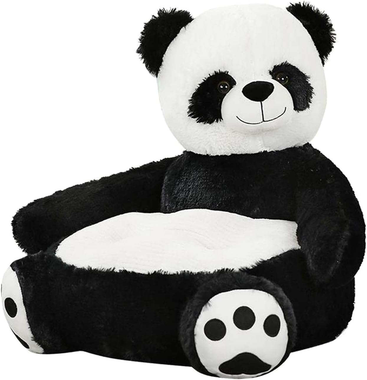 Kids Cartoons Panda Small Sofa Chair Cuddling Chair for Reading, Relaxing and