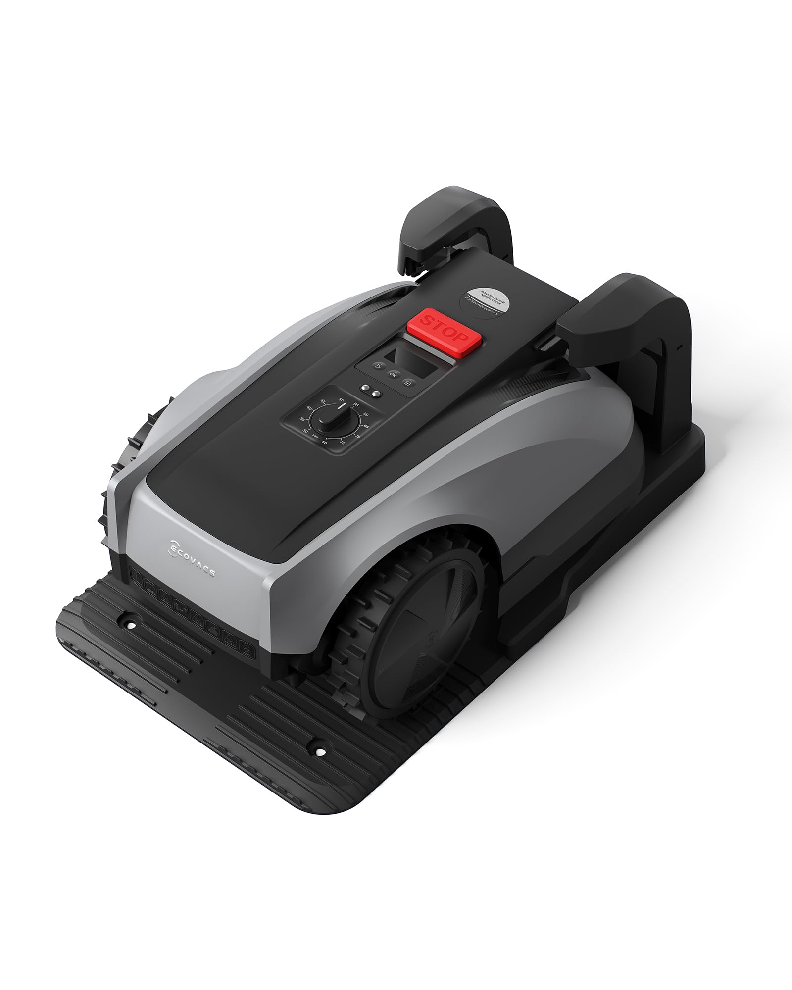 ECOVACS Goat O600 RTK Care Kit Robot Tosaerba Senza Cavi Perimetrali, per Aree Fino a 600 M², Navigazione RTK+Vision, Evita Ostacoli con IA, Controllo via App, Passaggio in Spazi da 0,7 M