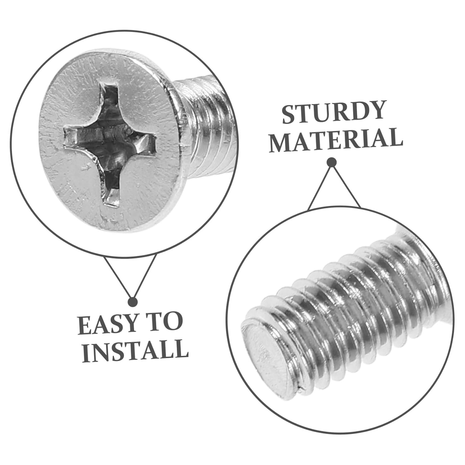 12pcs Car Disc Brake Rotor Fixing Screws Disc Brake Bolts Fit Sturdy Material
