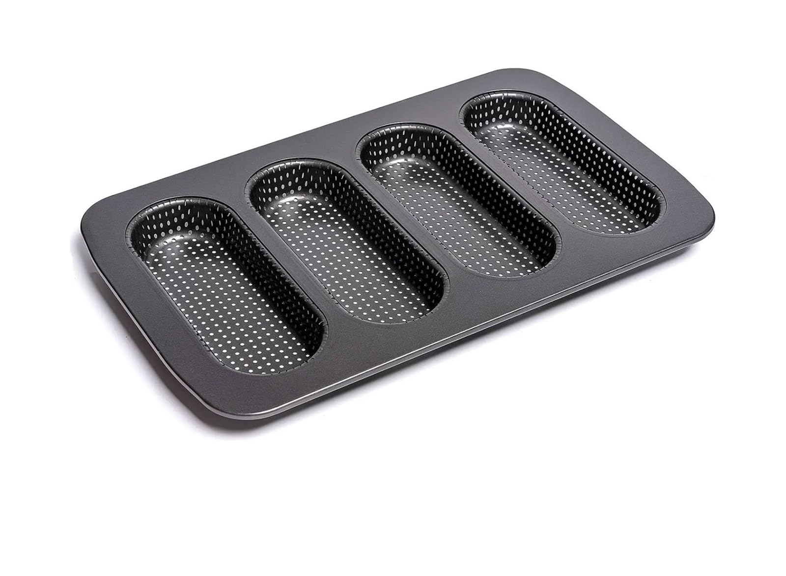 Backblech Carbon Stahl Hot Dog Baguette Form Französisch Toast Mini Kuchen Haushalt Backen Werkzeuge Antihaft Leicht Fallen Sandwich Backblech