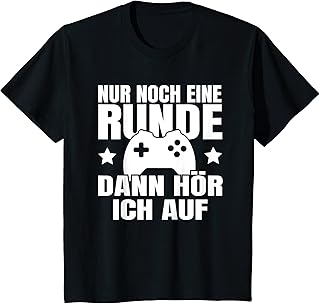 Kinder Nur Noch Eine Runde Kinder Spruch T-Shirt