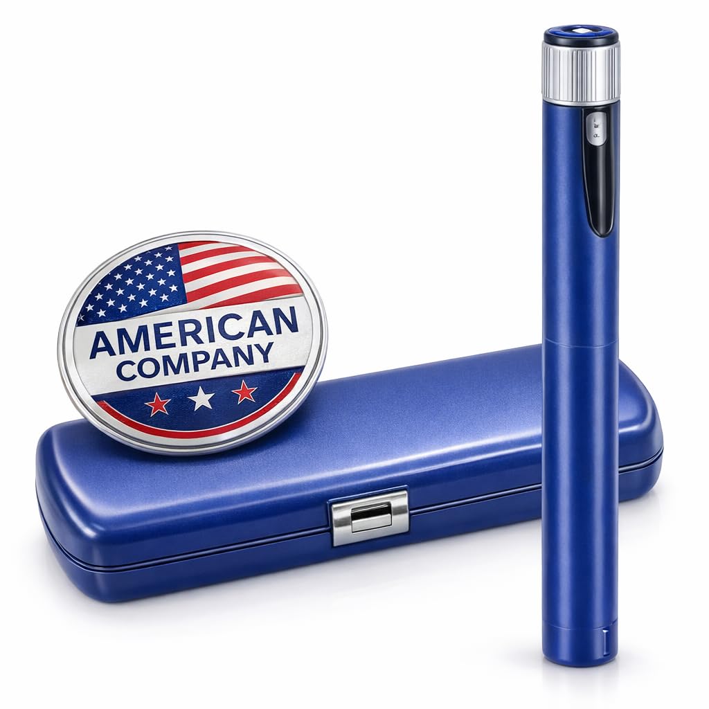 Photo 1 of ***MISSING PARTS-ONLY***NOVIXA Reusable Injector Pen Travel Kit – Hard Shell Carrying Case with Compatible Reusable Pen Device for Insulin & Peptide Pen Storage