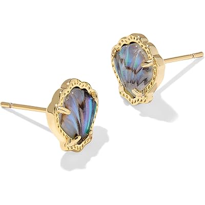 Серьги Kendra Scott Brynne Shell Stud Earrings