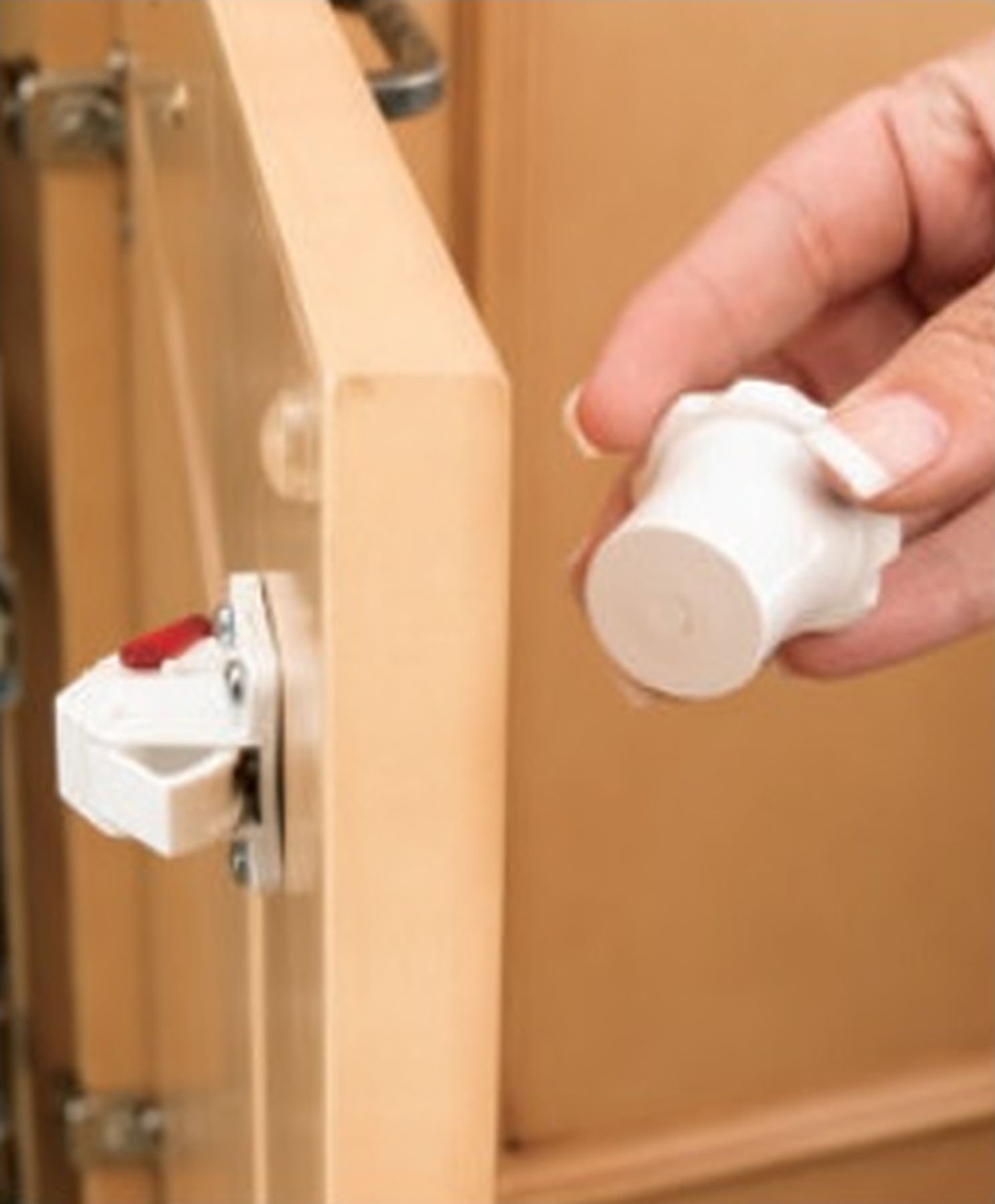 Kinder Kommoden Küchen Schranksicherung REV-A-LOCK Schloss + Magnetschlüssel (Set 3)