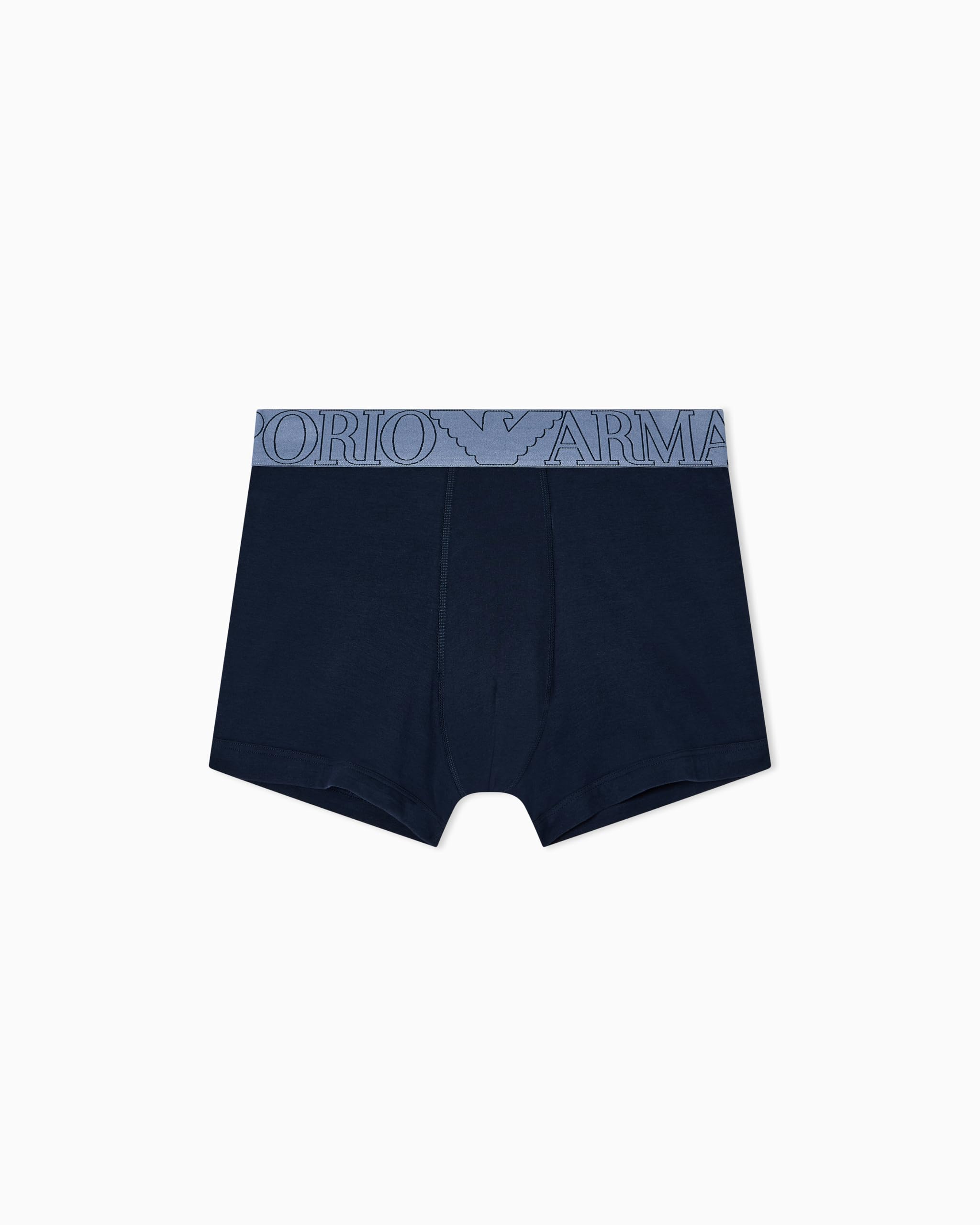 EMPORIO ARMANI Man's MEGALOGO Boxer Blue M